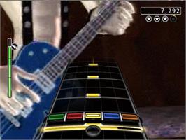In game image of Rock Band 2 on the Sony Playstation 2.